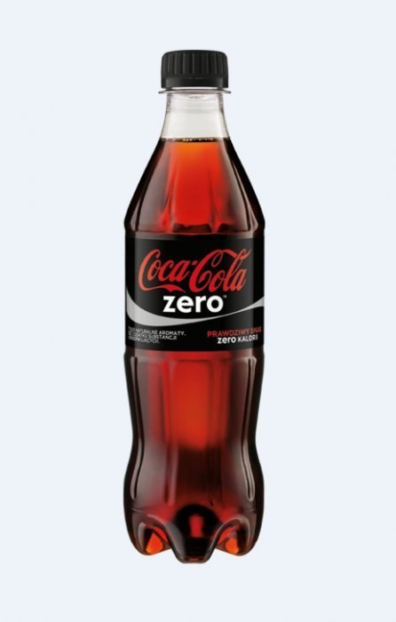 Napój COCA COLA ZERO 0.5L butelka PET