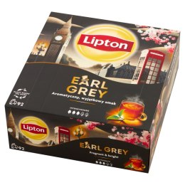 Herbata LIPTON EARL GREY 92 torebek czarna