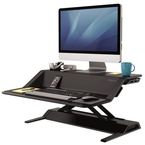 Stanowisko do pracy Sit-Stand Lotus - czarne 7901 FELLOWES