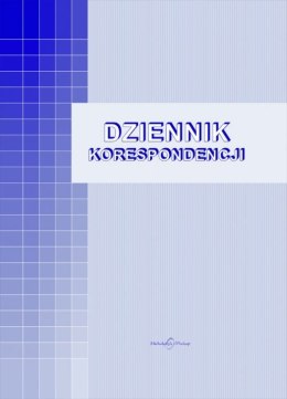 701-A Dziennik korespondencyjny MICHALCZYK&PROKOP A4 192 kartek