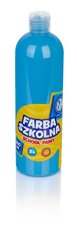 Farba szkolna Astra 500 ml - niebieska, 83410900