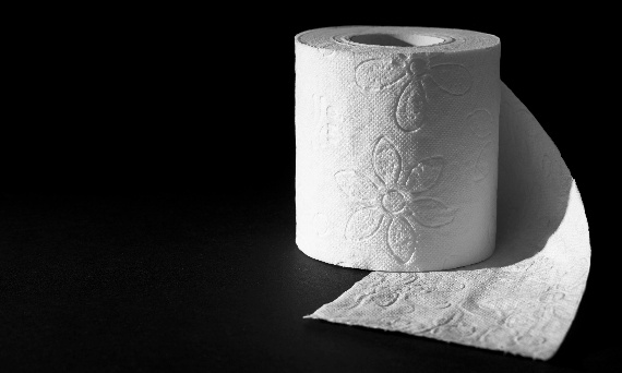 Papier...toaletowy :)