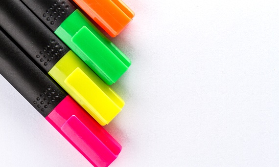 Zakreślacze - dostępne marki